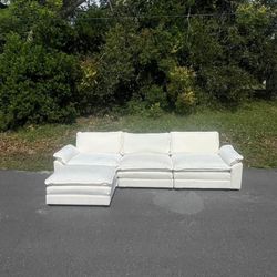 Reversible L Chaise Cloud Couch Sectional / Sofa [FREE Delivery🚚]