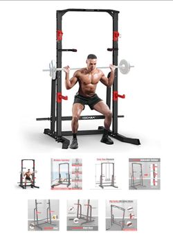 CDCASA Power Squat Rack Cage - New