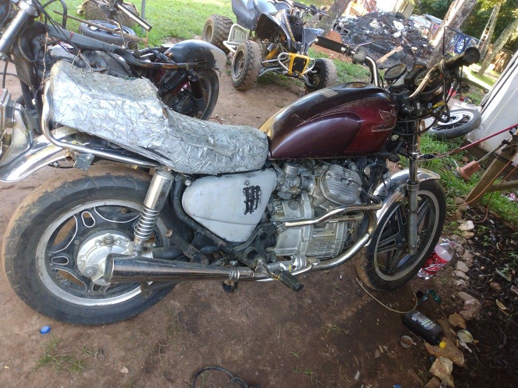 1982 Honda CX 500 And 1981 Harley Sportster 883 for Sale in