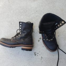 Working Boots Or Lineman Boots  Size 9.5