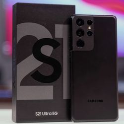 SAMSUNG GALAXY S21 ULTRA NEW IN BOX AND UNLOCKED