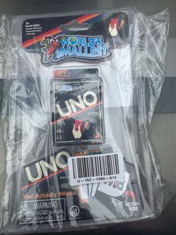 Worlds smallest uno