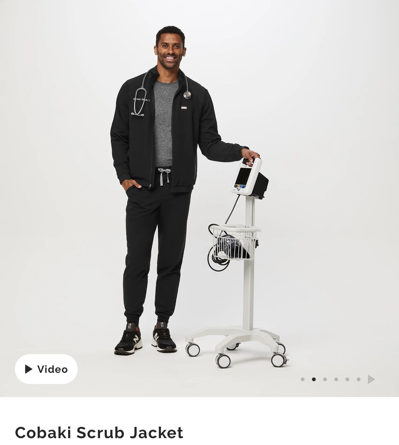 Figs scrubs Jacket