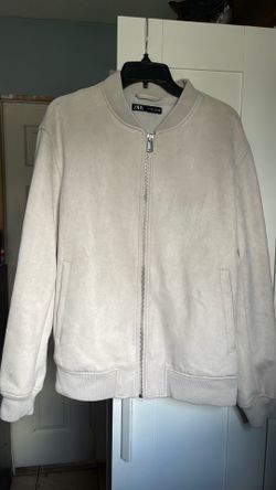 Zara Men’s Cream Jacket Used