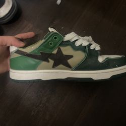 green camo bapestas