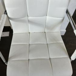 Troy White Bar Stool - Set Of 4