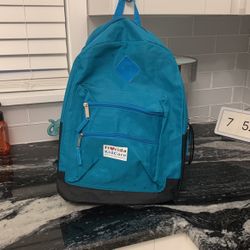 Blue Backpack 