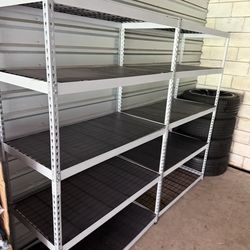 5-Tier Freestanding Garage Storage Shelving Unit