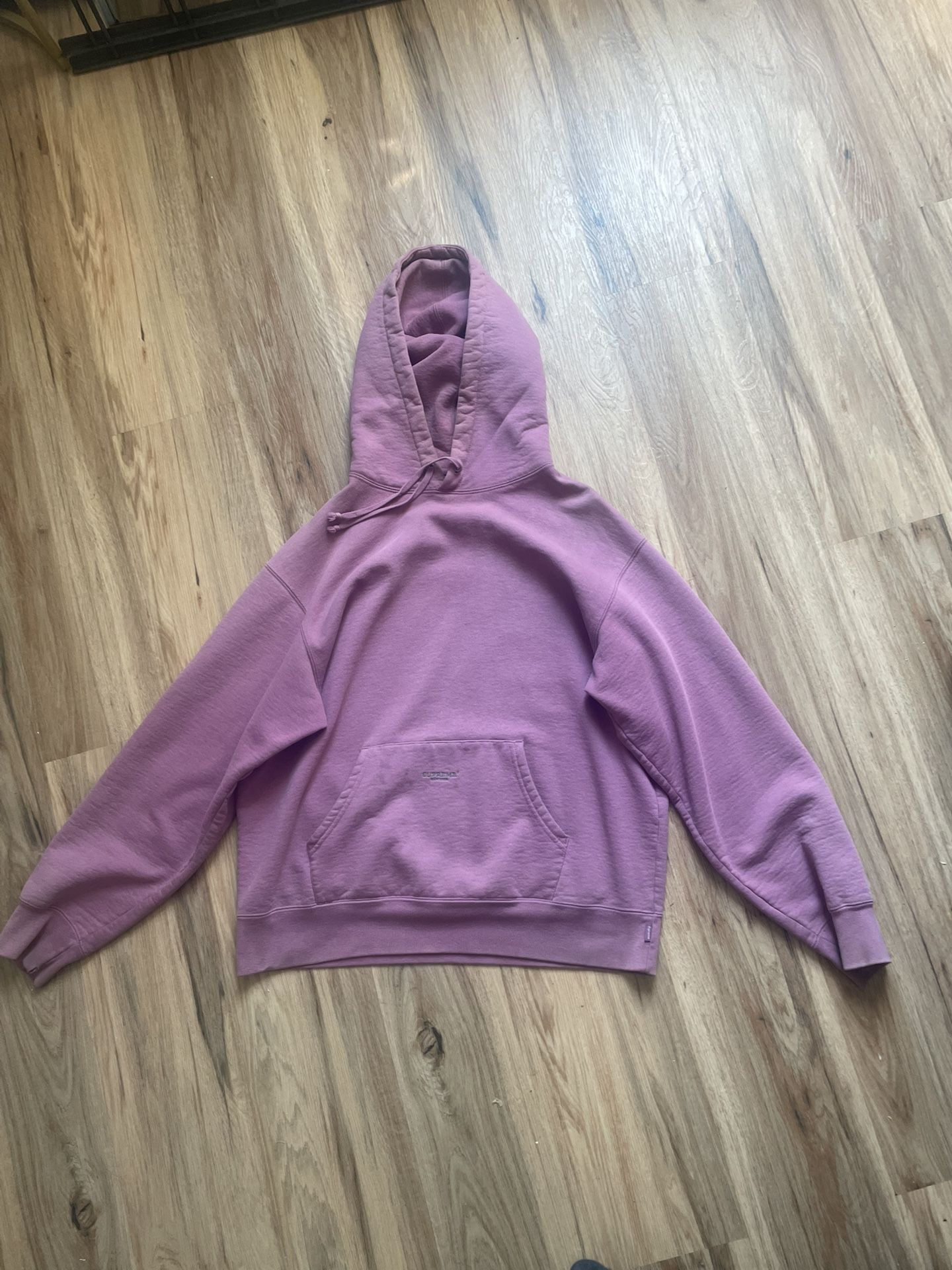 NEW SUPREME WEIGHTED HOODIE - GREAT