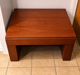 Square Wood Coffee Table