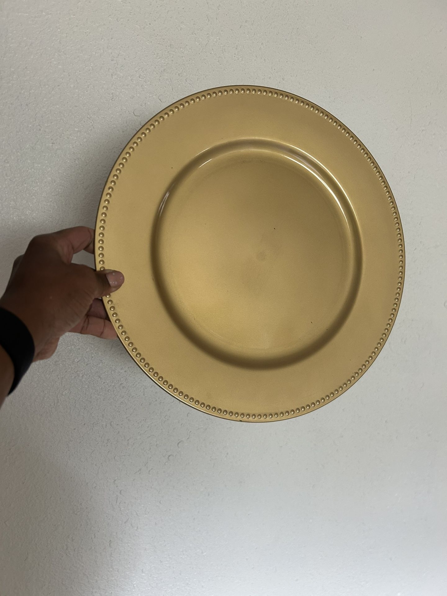 Gold Charger Plates