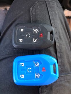 Rubber key fob covers chevy only