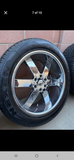 22in rims with Tires