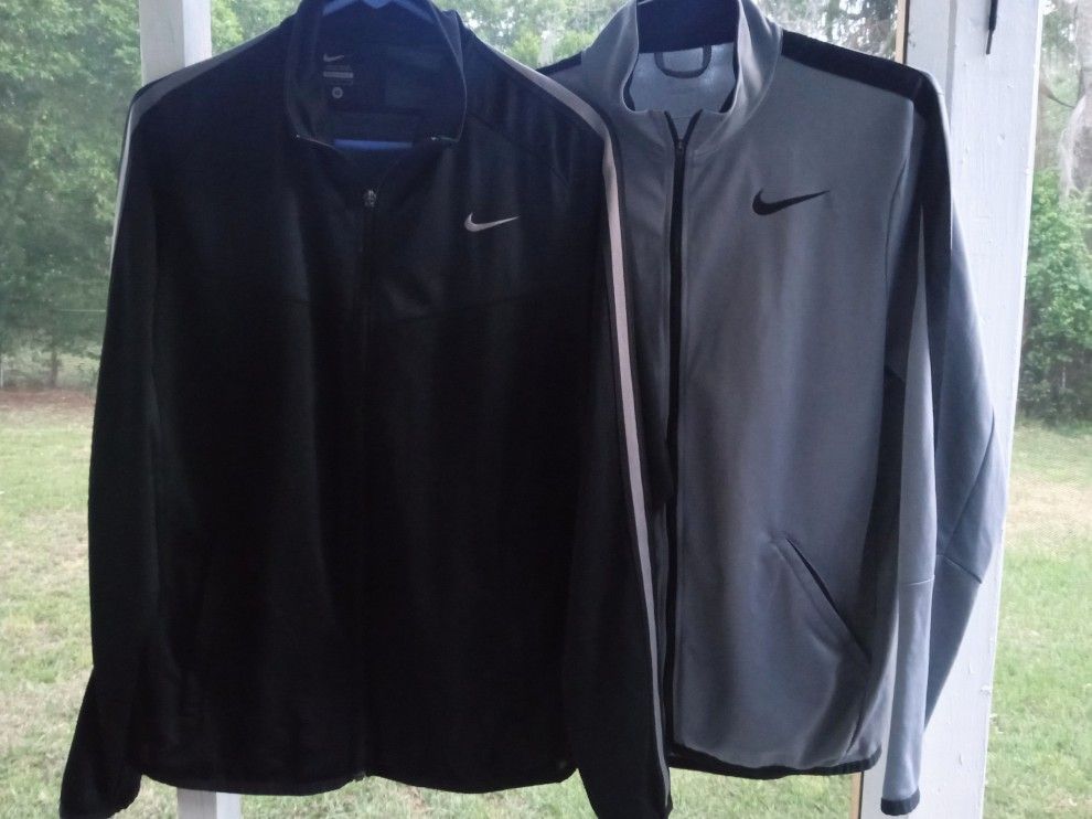 Two Nike Jackets M/L