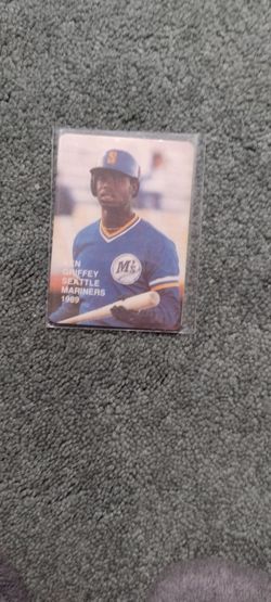 Baseball Ken Griffey Jr Unlicensed card  see below