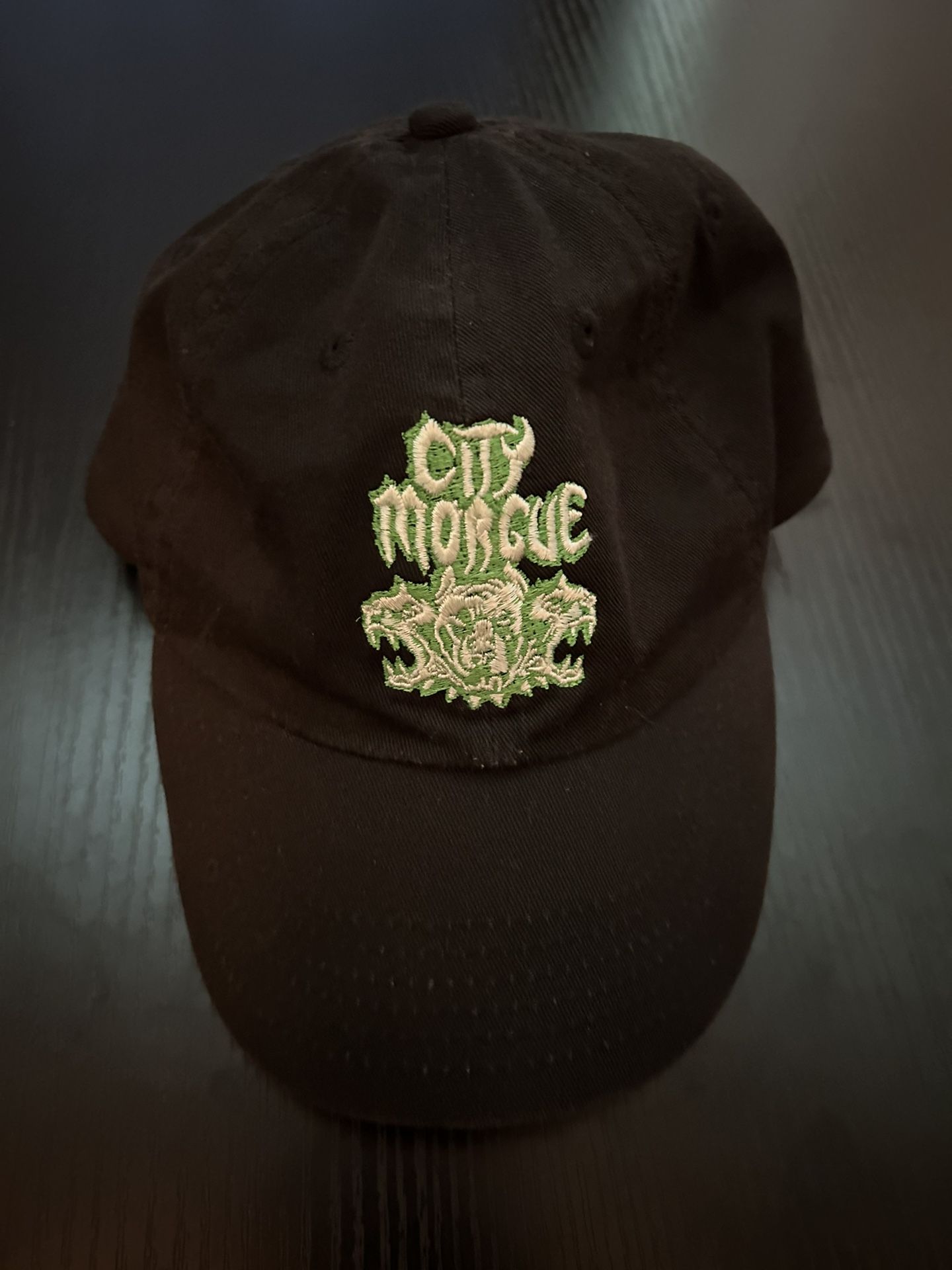 City Morgue BOTTOM OF THE BARREL Tour Hat (Meetup only)