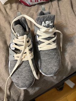APL Gray Sneakers with White Laces