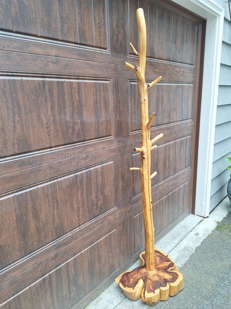 Wood Coat Tree