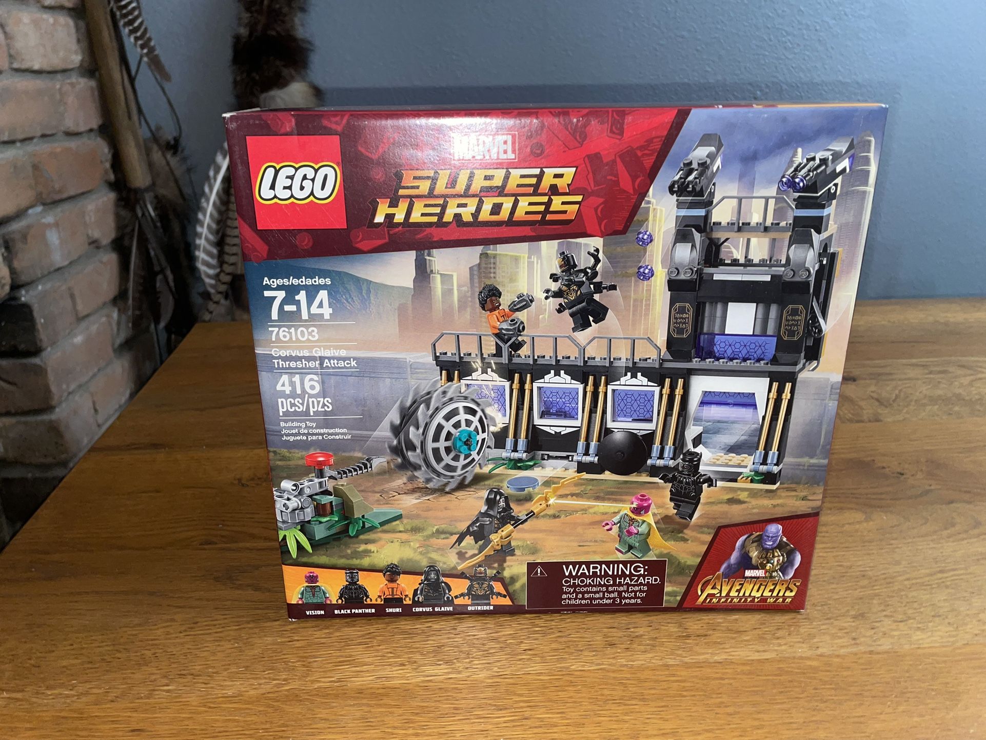 LEGO Marvel: Corvus Glaive Thresher Attack (76103) New Sealed