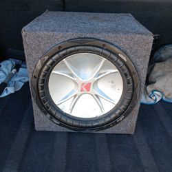 12" SUBWOOFER KICKER 