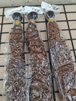 Curly Hair Bundles 24" 26" 28" – 3 Pack