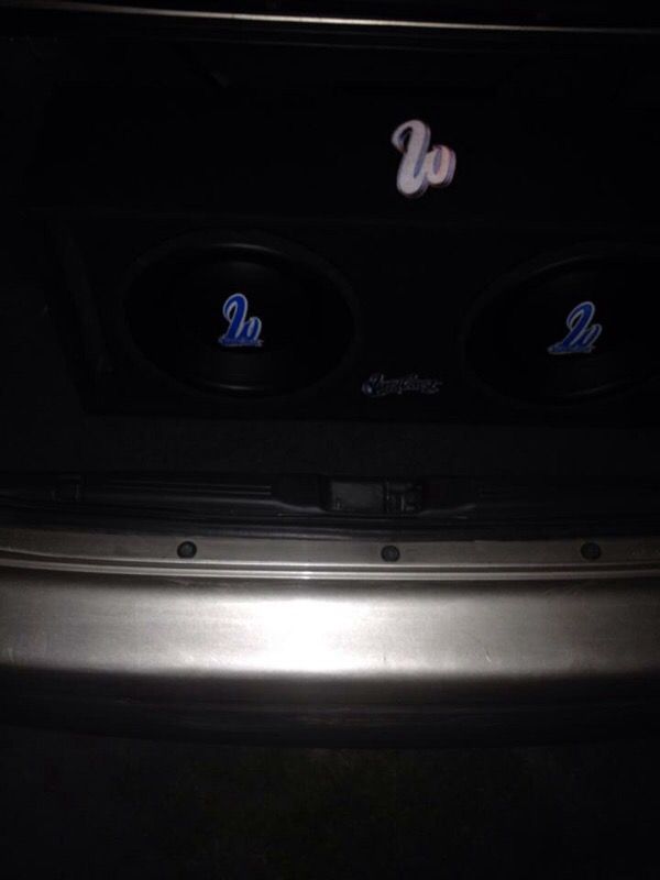 Selling my west coast customs speakers