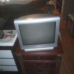 Philips TV Old One Works Great Got Everything For Her Remote Everything Really Good Shape