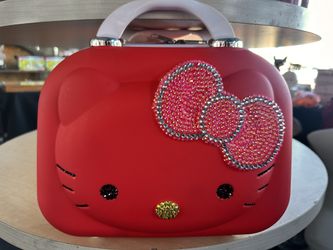 Red Hellokitty Luggage 