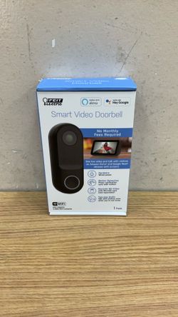 FEIT ELECTRIC SMART VIDEO DOORBELL (HARDWIRE).