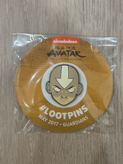 Avatar the Last Airbender Glow-In-The-Dark Pin