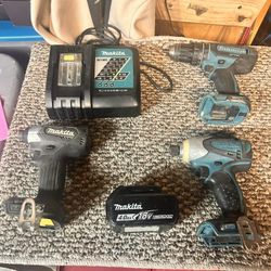 Makita 3pc Set 
