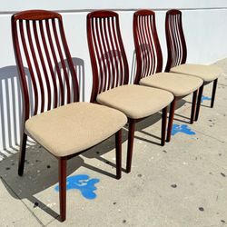Mid-Century Danish Schou Andersen Dining Chairs