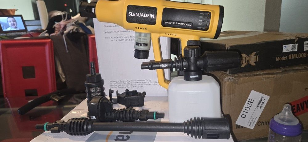 Cordless Pressure Washer for Dewalt 20V Battery 700