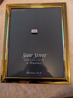 Solid Brass 8" X 10" Picture Frame - Great Condition 
