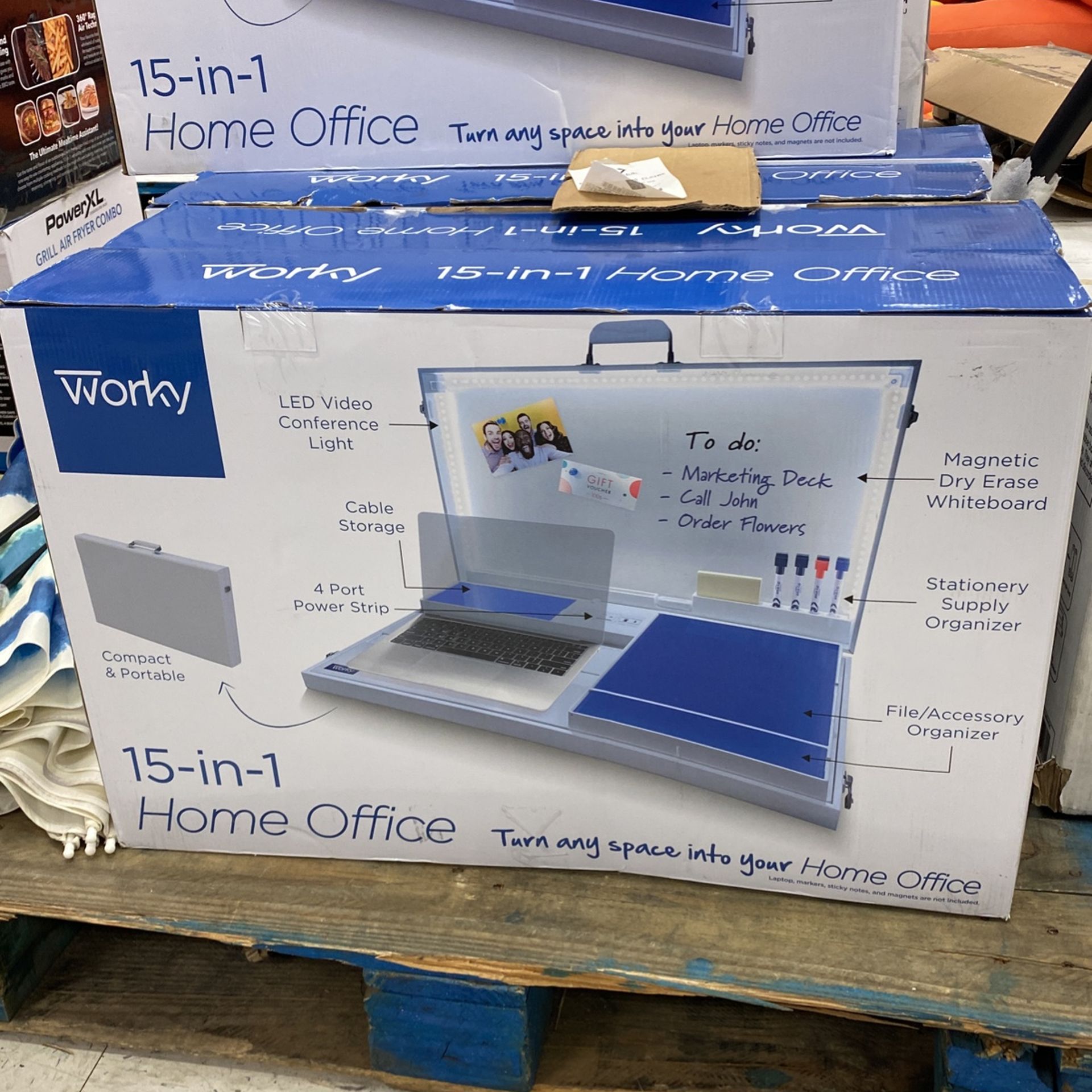 Portable Desk Worky Compact 15 In 1