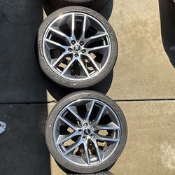 20’ oem Mustang rims + Tires - Falken Azenis FK460 A/S
