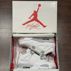 👟 Air Jordan 4 Retro “White Oreo” — Size 8 | OG Box | CT8527-100 | 2024 Release 🔥