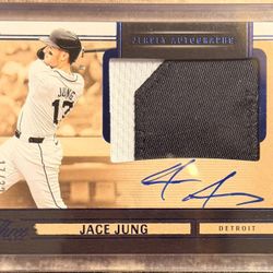 Jace Jung RPA-On Card Auto- 17/32- Detroit Tigers