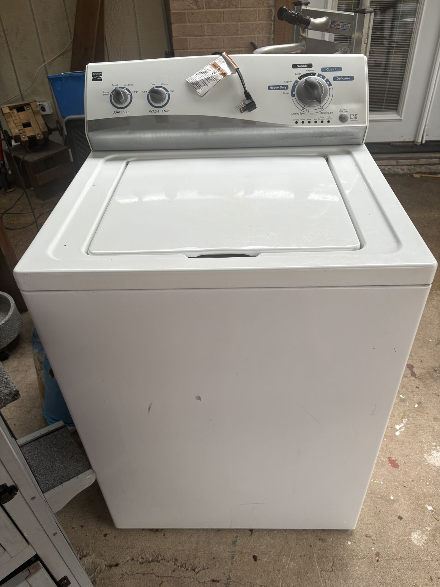 Kenmore Top Washer Machine