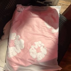 Denim Tears Pink Hoodie 