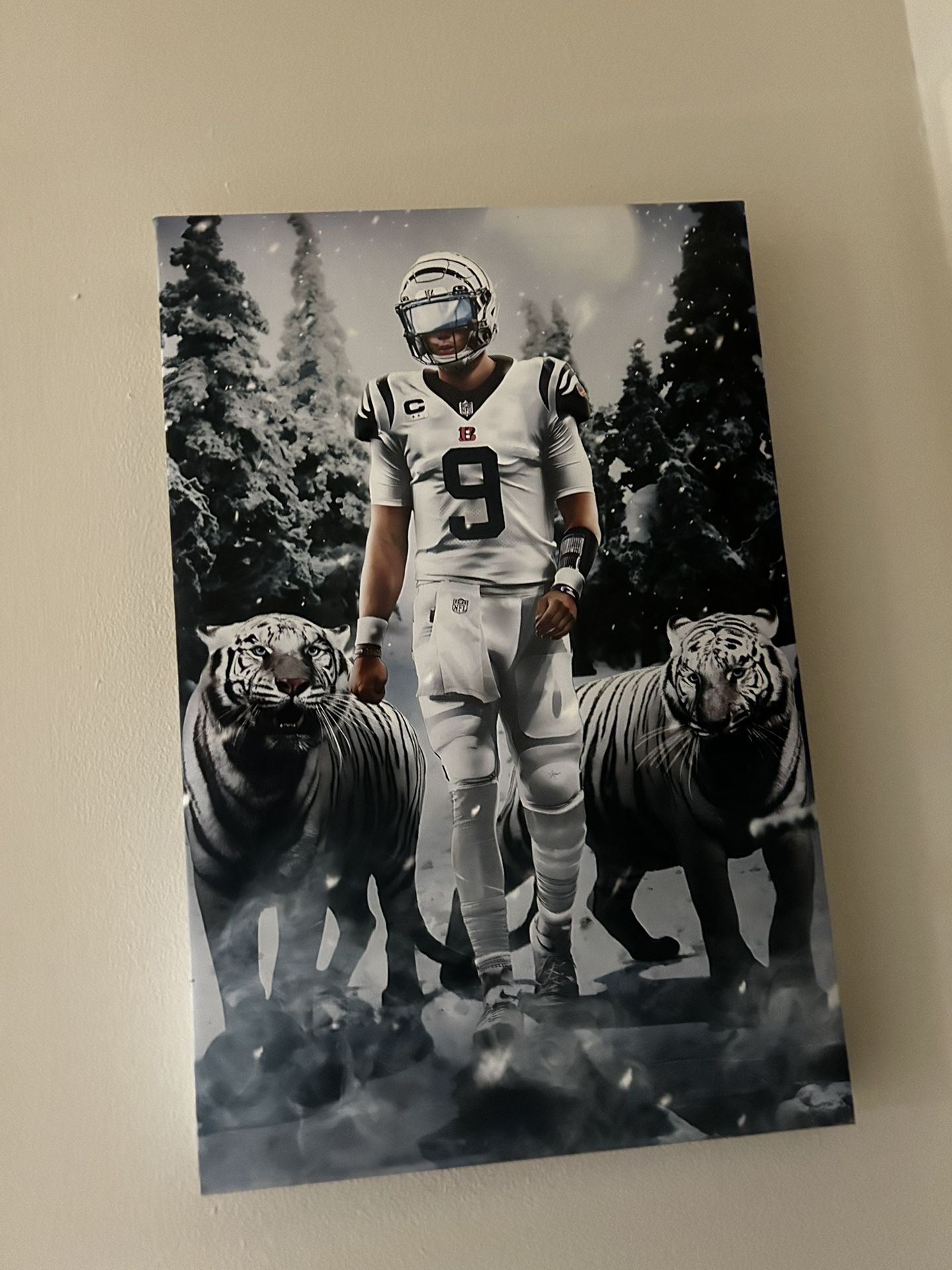 Joe Burrow Canvas