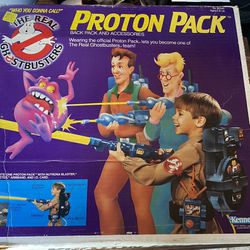 1980’s Vintage Ghostbusters Proton Pack Toy By Kenner