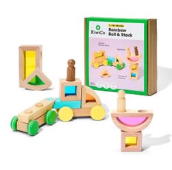 KiwiCo Rainbow Roll & Stack Toy