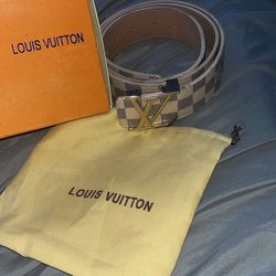 Louis Vuitton Canvas Belt