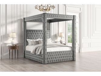 Etherea Gray Queen Bed