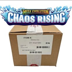 Pokemon Chaos Rising Booster Case