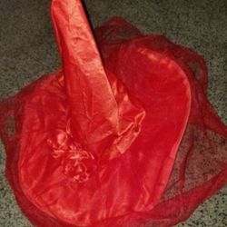 Red Witch Hat