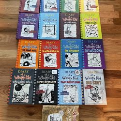Diary Of A Wimpy Kid Collection (17 Books)