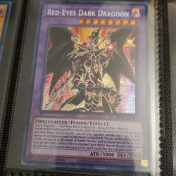 Yugioh Red-eyes Dark Dragoon Prsimatic Secret Rare 