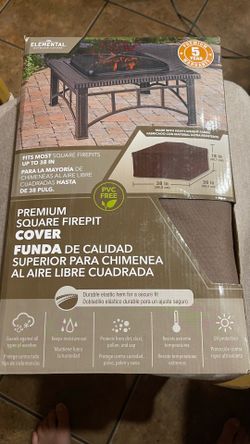 Square Firepit Cover